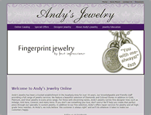 Tablet Screenshot of andysjewelry.net